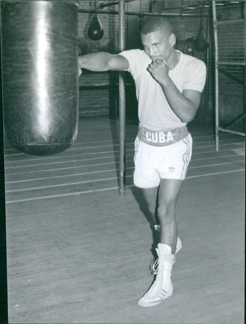 Cuban boxer - Vintage Photograph