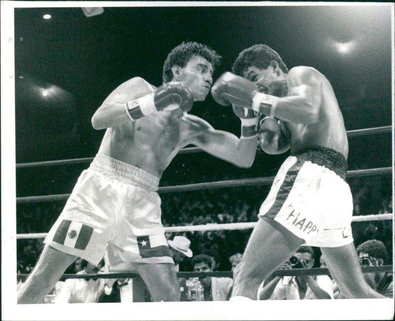 Antonio Avelar vs. Miguel "Happy" Lora - Vintage Photograph