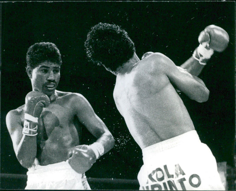 José Sanabria VS. Moises Fuentes Rocha - Vintage Photograph