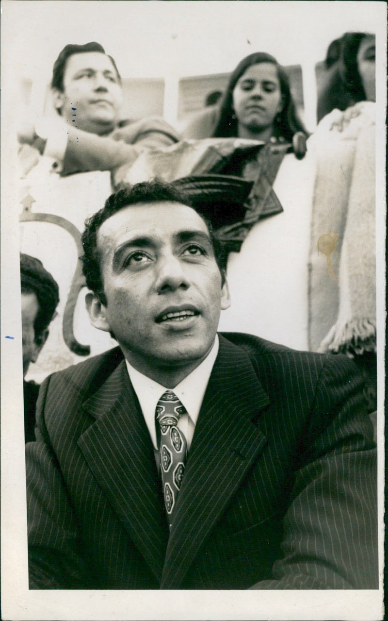 Héctor Villa (El Chano) portrait - Vintage Photograph