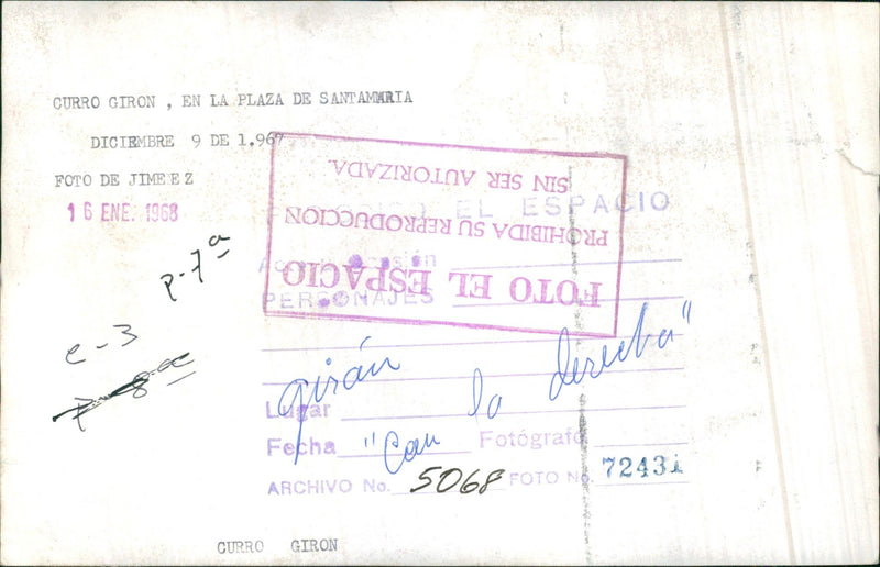 Curro Giron - Vintage Photograph