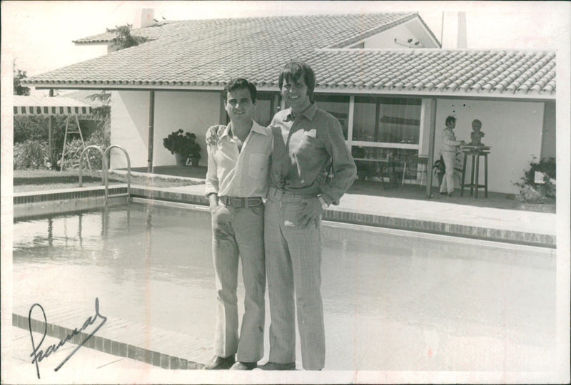 Eloy Cavazos and El Cordobes - Vintage Photograph