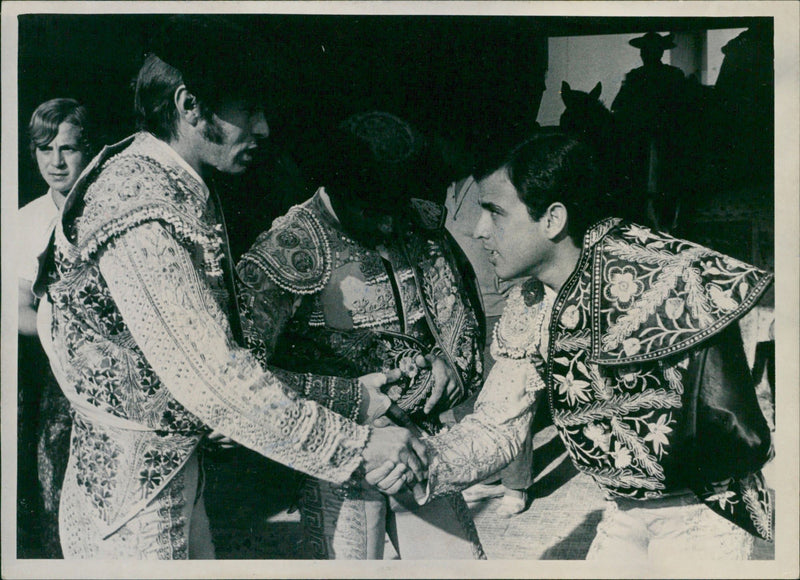 Eloy Cavazos and El Cordobes - Vintage Photograph