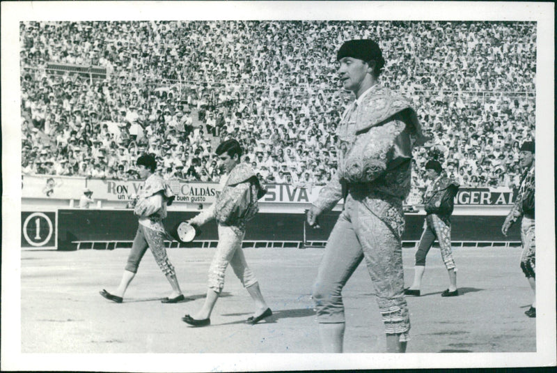 José Edgar Zúñiga, Bullfighter - Vintage Photograph