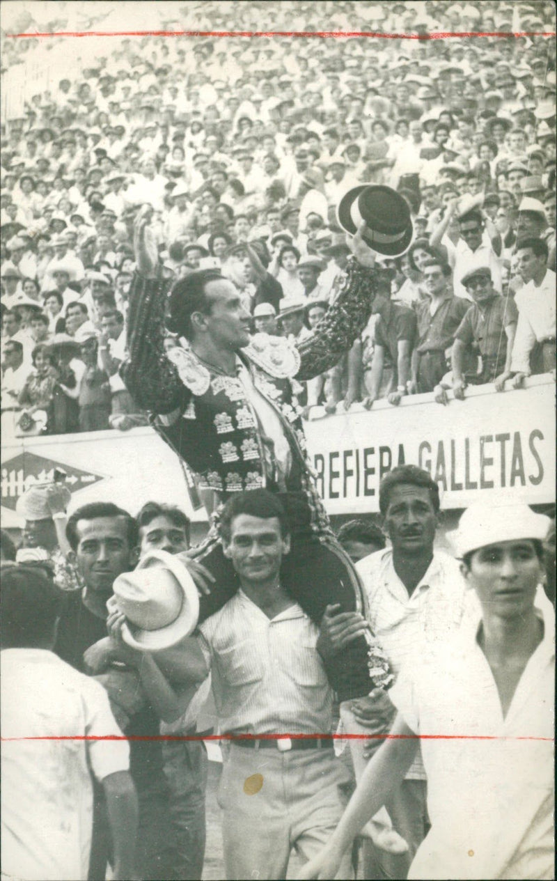 José Edgar Zúñiga, Bullfighter - Vintage Photograph