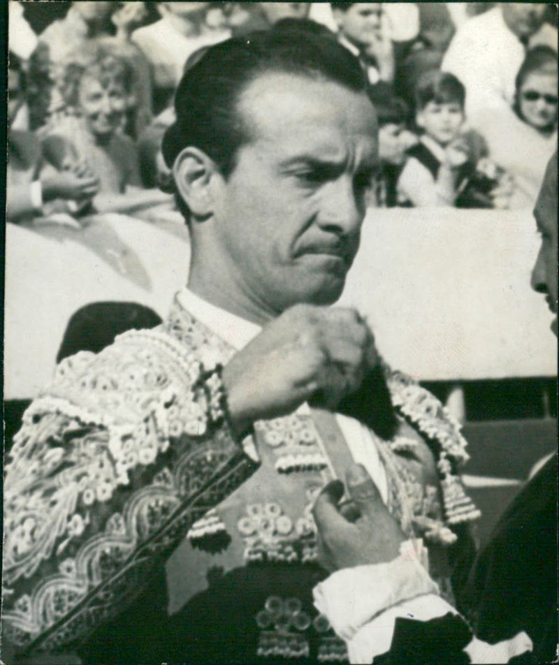 José Edgar Zúñiga, Bullfighter - Vintage Photograph