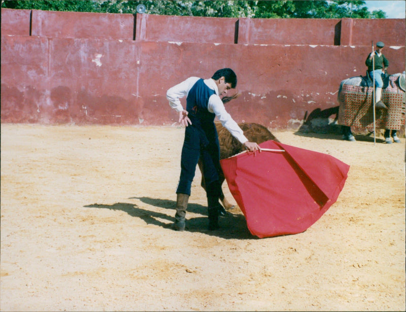 César Camacho, Bullfighter - Vintage Photograph