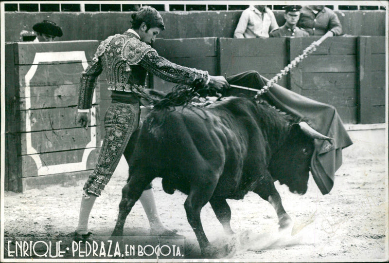 Enrique Pedraza, Bullfighter - Vintage Photograph