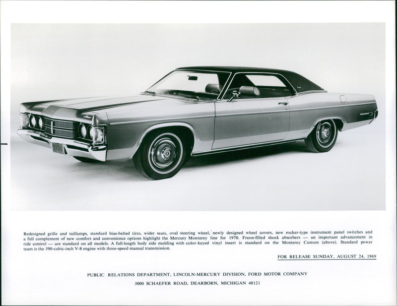 1970 Mercury Monterey - Vintage Photograph