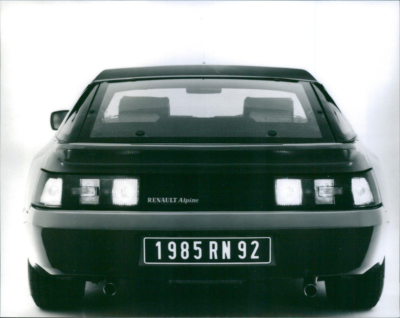 1985 Renault Alpine V6 - Vintage Photograph