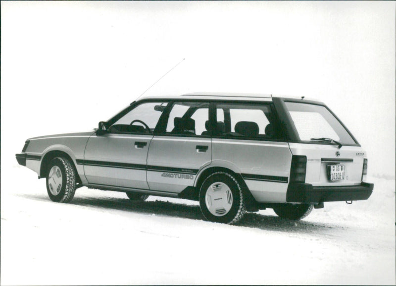 1985 Subaru Super-Station Turbo 4WD - Vintage Photograph