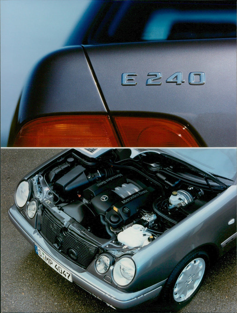 Mercedes-Benz E-class New E 240 - Vintage Photograph