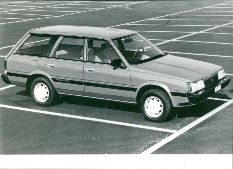 1985 Subaru 1800 Station 4WD - Vintage Photograph