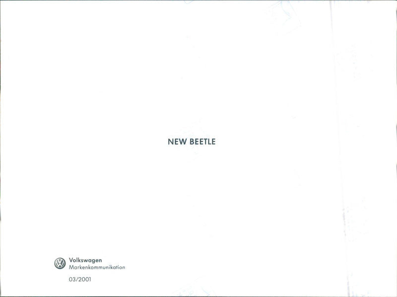 VW Beetle - Vintage Photograph