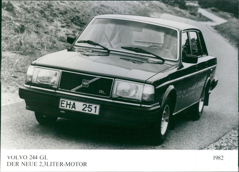 1982 Volvo 244 - Vintage Photograph