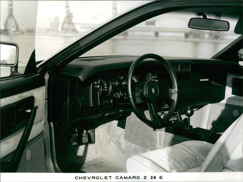 Chevrolet Camaro Z 28 E. - Vintage Photograph