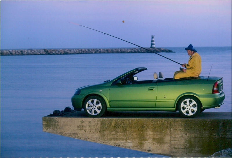 2001 Opel Astra Cabrio - Vintage Photograph