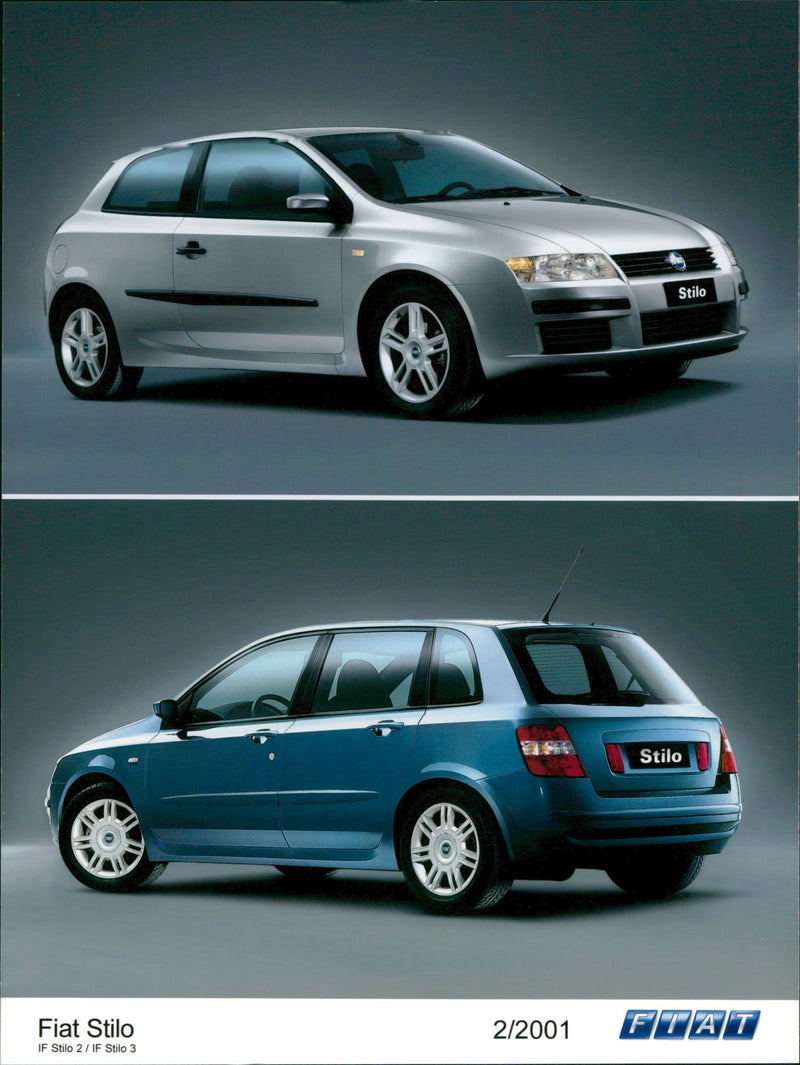 2001 Fiat Stilo - Vintage Photograph