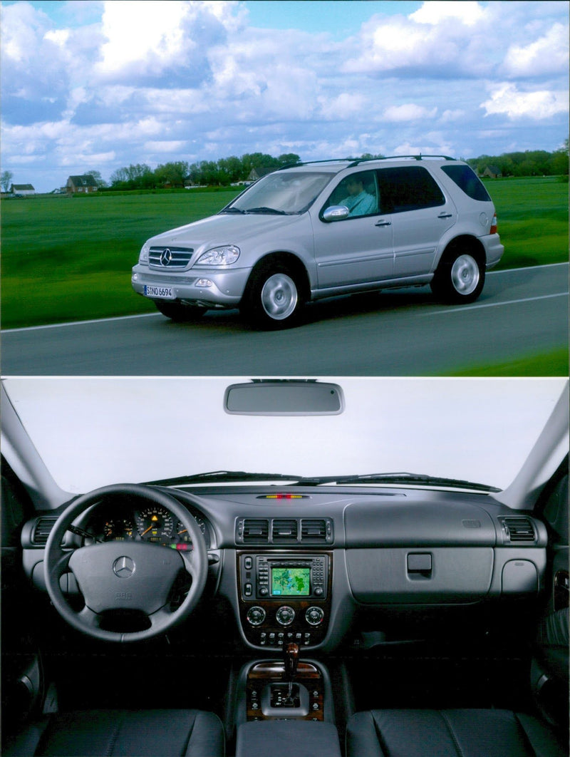 2002 Mercedes-Benz M-Class - Vintage Photograph