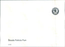 1999 Skoda Felicia Fun - Vintage Photograph