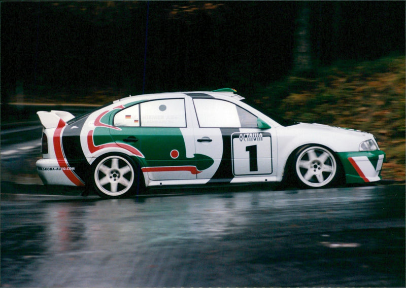 1999 Skoda Octavia World Rallye Car - Vintage Photograph