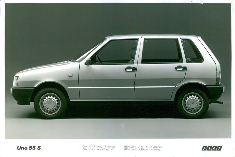 1983 Fiat Uno - Vintage Photograph