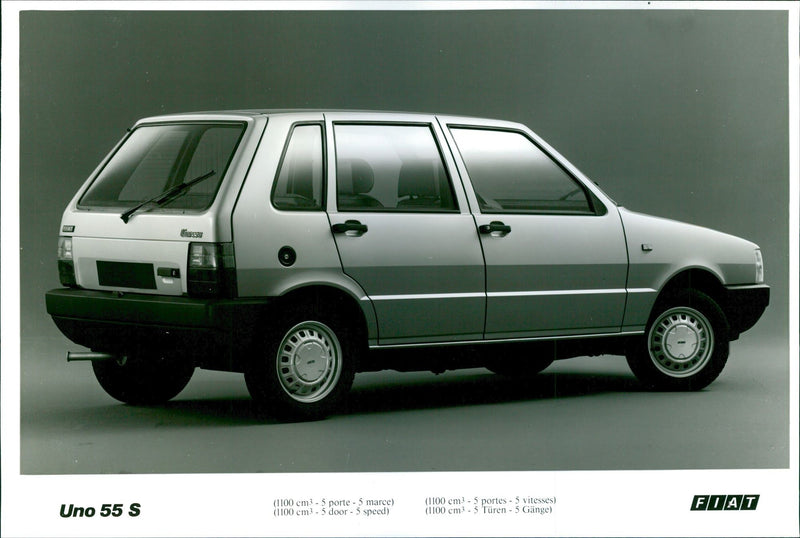 1983 Fiat Uno - Vintage Photograph