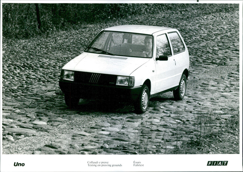 1983 Fiat Uno - Vintage Photograph