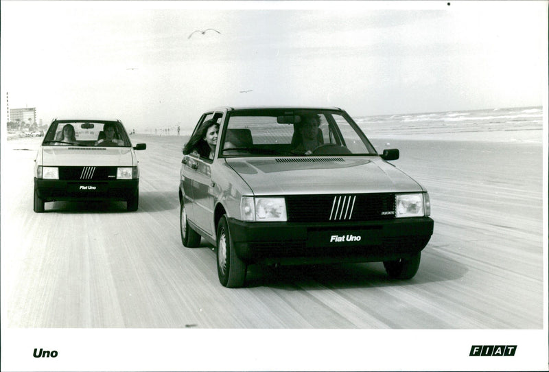 1983 Fiat Uno - Vintage Photograph