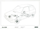 1983 Fiat Uno - Vintage Photograph