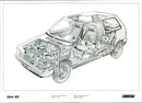 1983 Fiat Uno - Vintage Photograph