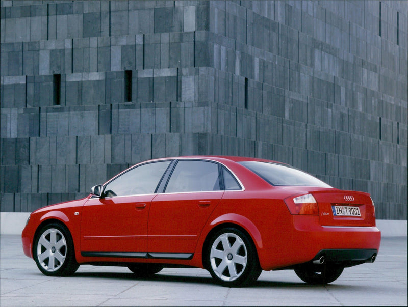 2002 Audi S4 - Vintage Photograph