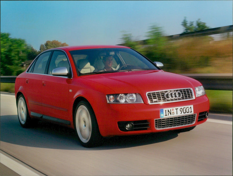 2002 Audi S4 - Vintage Photograph