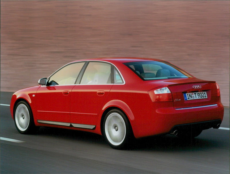 2002 Audi S4 - Vintage Photograph