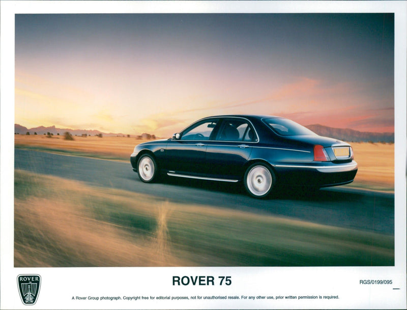 1999 Rover 75 - Vintage Photograph