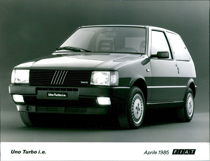 1985 Fiat Uno Turbo i.e. - Vintage Photograph