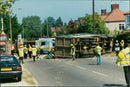 Road Accident - Vintage Photograph