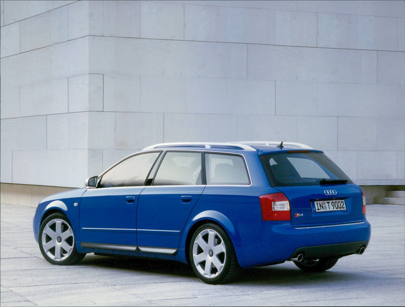 2002 Audi S4 Avant - Vintage Photograph