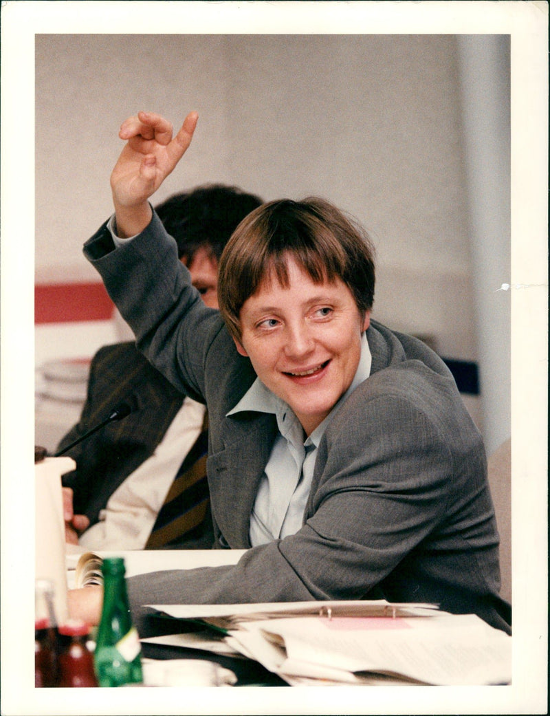 Angela Merkel - Vintage Photograph