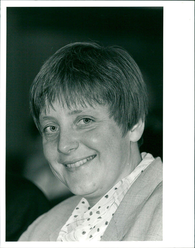 Angela Merkel - Vintage Photograph