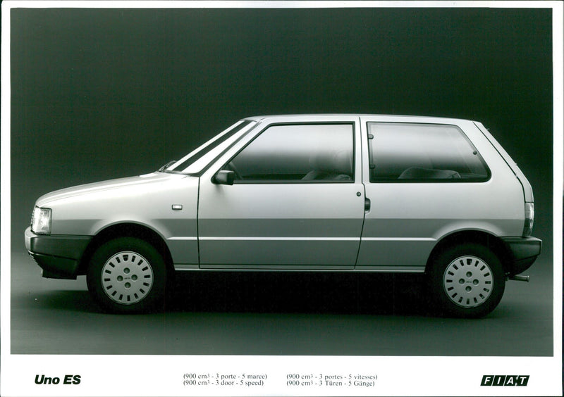 1983 Fiat Uno - Vintage Photograph