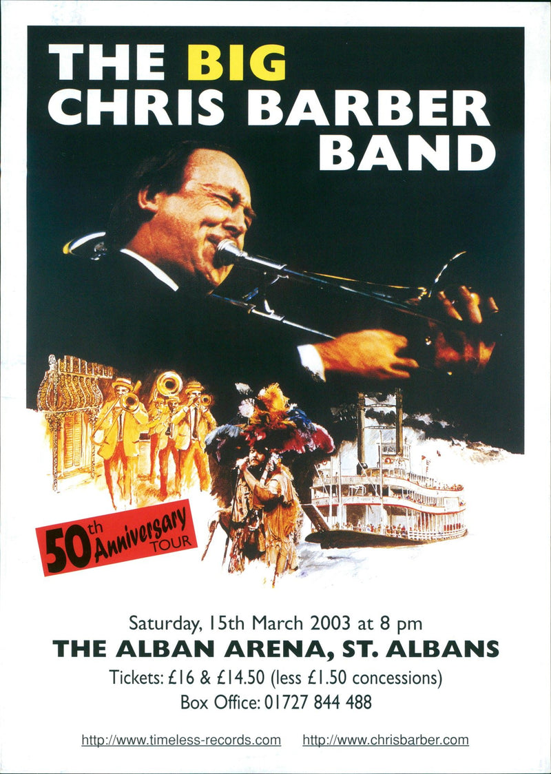 The Big Chris Barber Band - Vintage Photograph