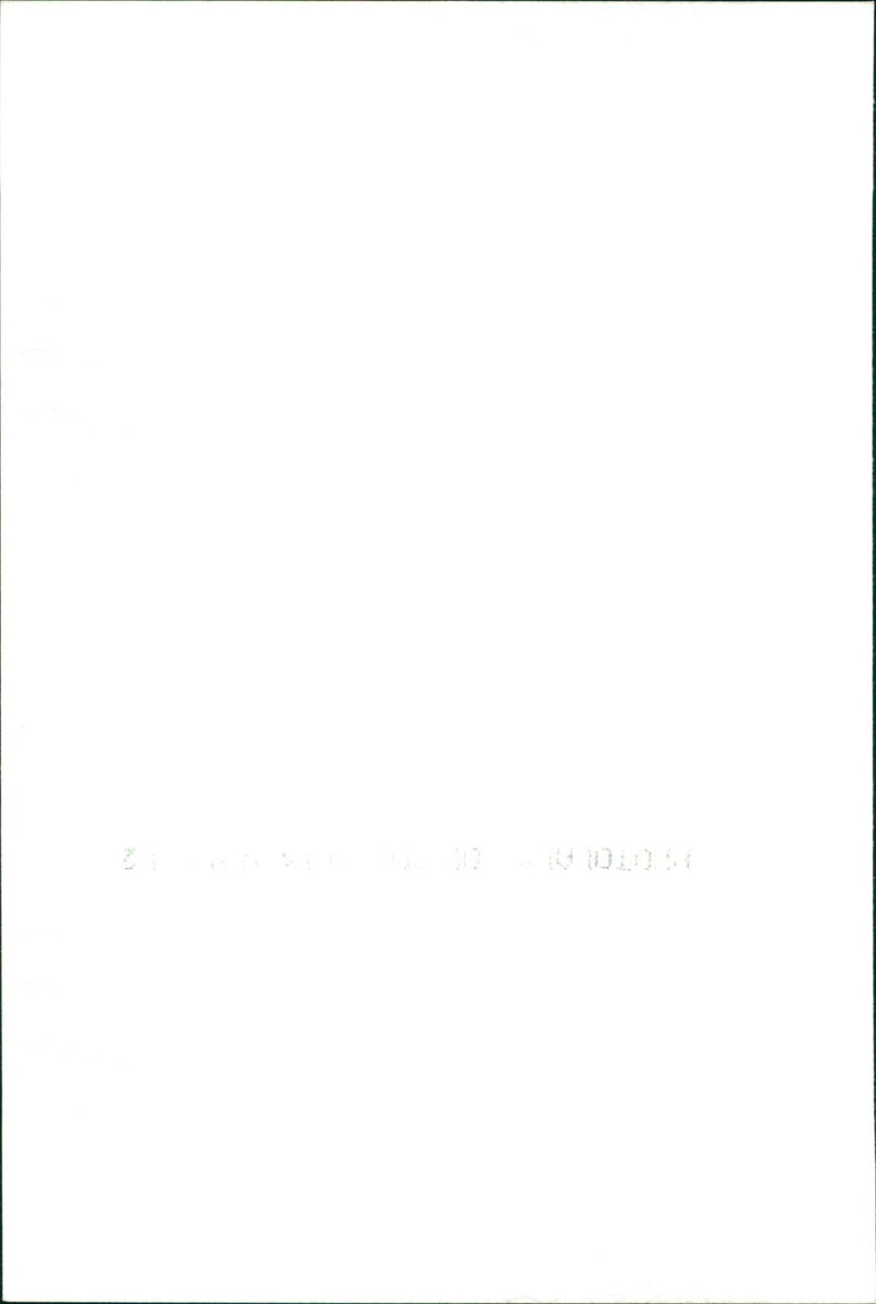 Miniature Train Model - Vintage Photograph