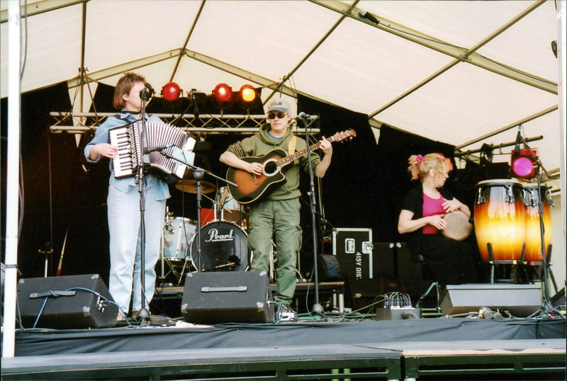 Music band - Vintage Photograph