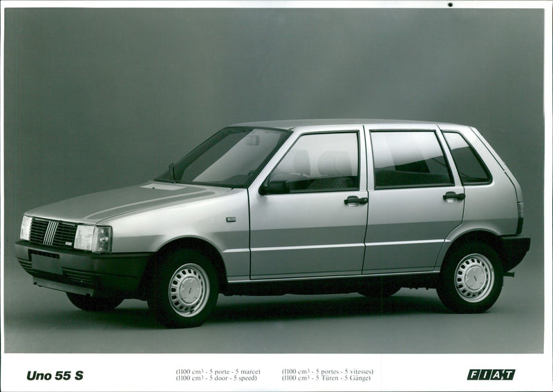 1983 Fiat Uno - Vintage Photograph