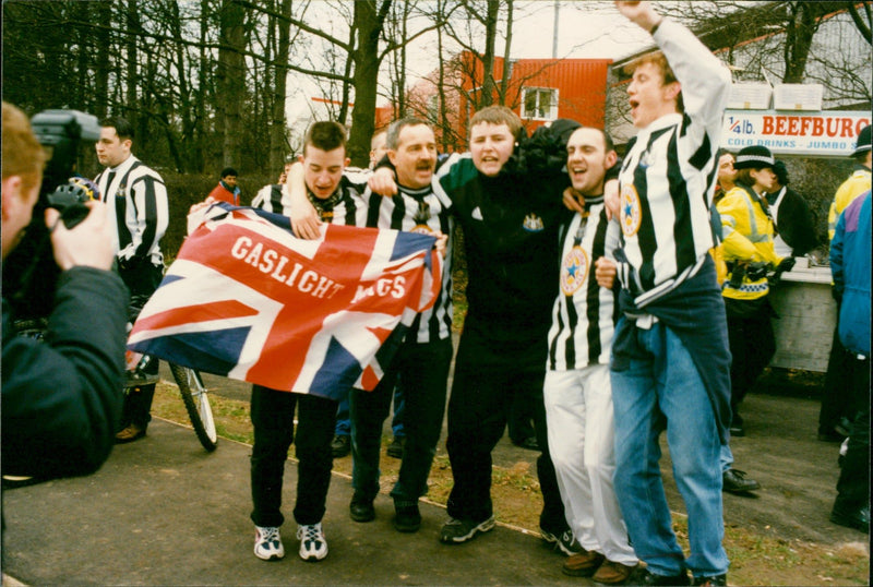 Newcastle United Football Club - Vintage Photograph