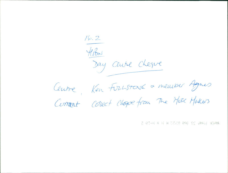 1996 DAVID MEMBER MUSIC - Vintage Photograph