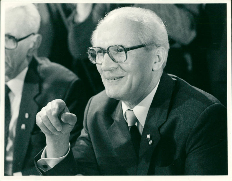 Erich Honecker - Vintage Photograph