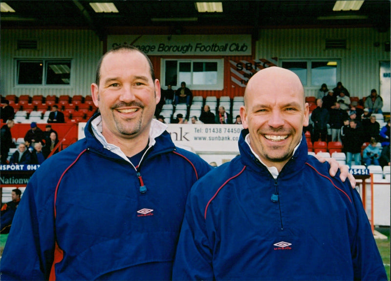 Gary Phillips and Wayne Turner - Vintage Photograph