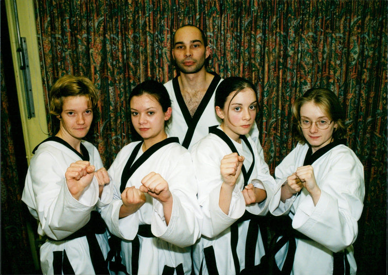 Martial Artists - Vintage Photograph